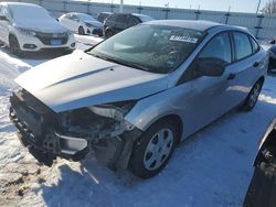 Salvage cars for sale at Cahokia Heights, IL auction: 2017 Ford Focus S