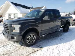 Salvage cars for sale from Copart Northfield, OH: 2016 Ford F150 Super Cab