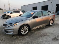 Salvage cars for sale at Jacksonville, FL auction: 2016 KIA Optima EX