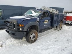 Salvage trucks for sale at Angola, NY auction: 2010 Ford F450 Super Duty