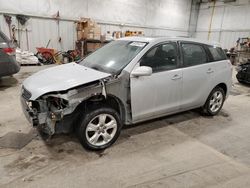 Salvage cars for sale at Milwaukee, WI auction: 2006 Toyota Corolla Matrix XR