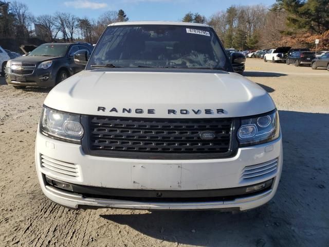 2016 Land Rover Range Rover Supercharged