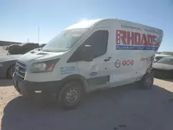 Salvage trucks for sale at Andrews, TX auction: 2020 Ford Transit T-250