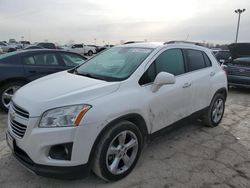 Salvage cars for sale at Indianapolis, IN auction: 2015 Chevrolet Trax LTZ