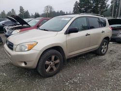 Toyota salvage cars for sale: 2007 Toyota Rav4