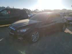 Salvage cars for sale at Martinez, CA auction: 2016 Infiniti Q50 Premium