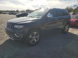 Salvage cars for sale at Riverview, FL auction: 2014 Jeep Grand Cherokee Overland