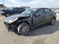 Salvage cars for sale from Copart Grand Prairie, TX: 2017 Mazda 3 Touring