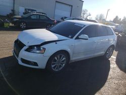 Salvage cars for sale at Woodburn, OR auction: 2013 Audi A3 Premium