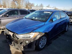 Salvage cars for sale at Portland, OR auction: 2017 Hyundai Elantra SE