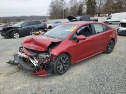 Toyota Corolla salvage cars for sale: 2020 Toyota Corolla LE