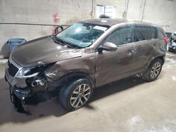 Salvage cars for sale at Blaine, MN auction: 2014 KIA Sportage LX