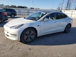 Salvage cars for sale at auction: 2020 Tesla Model 3