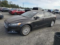 Salvage cars for sale at Riverview, FL auction: 2016 Ford Fusion SE Hybrid