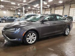 Vehiculos salvage en venta de Copart Blaine, MN: 2015 Chrysler 200 Limited