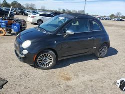 Fiat salvage cars for sale: 2012 Fiat 500 Lounge