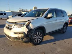 Honda salvage cars for sale: 2019 Honda Pilot EX