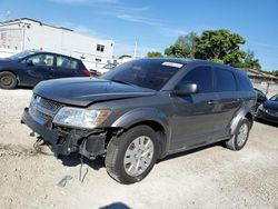 Salvage cars for sale at Opa Locka, FL auction: 2013 Dodge Journey SE