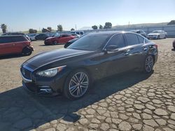 Salvage cars for sale at Martinez, CA auction: 2014 Infiniti Q50 Base