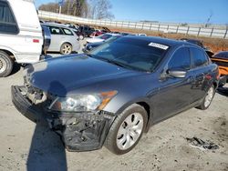 Salvage cars for sale at Spartanburg, SC auction: 2009 Honda Accord EXL