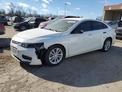 Chevrolet Malibu Hybrid salvage cars for sale: 2017 Chevrolet Malibu Hybrid