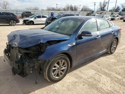 Salvage cars for sale at Oklahoma City, OK auction: 2020 KIA Optima LX