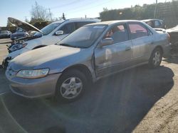 Salvage cars for sale from Copart San Martin, CA: 2000 Honda Accord EX