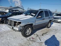 Vehiculos salvage en venta de Copart Pekin, IL: 2003 Jeep Grand Cherokee Laredo