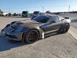 Vehiculos salvage en venta de Copart Oklahoma City, OK: 2017 Chevrolet Corvette Z06 2LZ