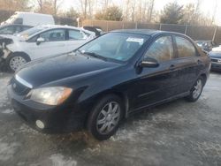 KIA salvage cars for sale: 2006 KIA Spectra LX