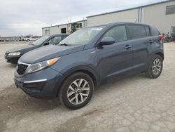 Salvage cars for sale at Kansas City, KS auction: 2014 KIA Sportage LX