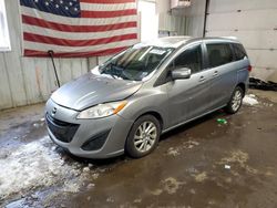 Salvage cars for sale at Lyman, ME auction: 2013 Mazda 5