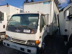 Salvage trucks for sale at Graham, WA auction: 2000 Chevrolet Tilt Master W35042