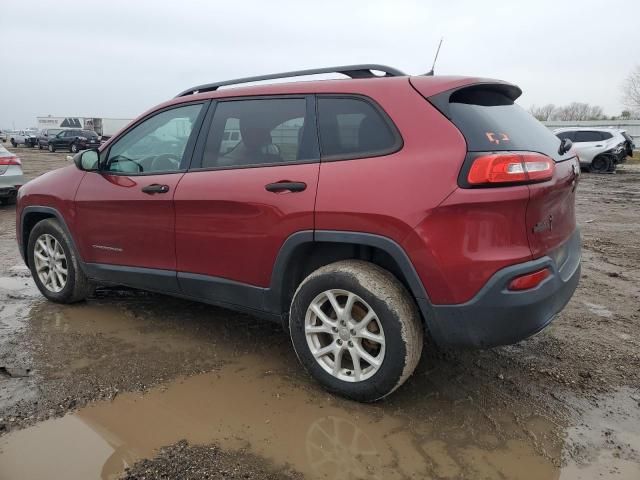 2016 Jeep Cherokee Sport