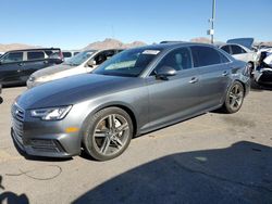 Salvage cars for sale from Copart North Las Vegas, NV: 2017 Audi A4 Premium Plus