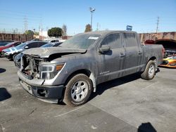 Nissan salvage cars for sale: 2018 Nissan Titan S