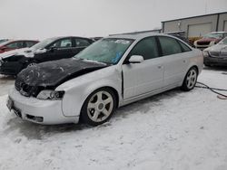 Salvage cars for sale at Wayland, MI auction: 2004 Audi A6 2.7T Quattro