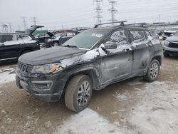 Jeep salvage cars for sale: 2018 Jeep Compass Trailhawk