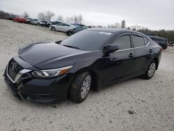 Salvage cars for sale at West Warren, MA auction: 2020 Nissan Sentra S