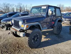 Salvage cars for sale at Baltimore, MD auction: 2005 Jeep Wrangler / TJ SE