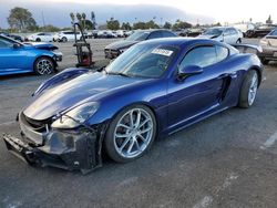 Salvage cars for sale at Van Nuys, CA auction: 2022 Porsche Cayman GT4