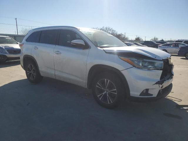 2016 Toyota Highlander XLE