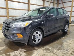 Salvage cars for sale at Columbia Station, OH auction: 2017 Ford Escape S