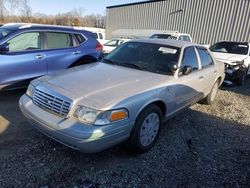 Salvage cars for sale at Spartanburg, SC auction: 2011 Ford Crown Victoria Police Interceptor