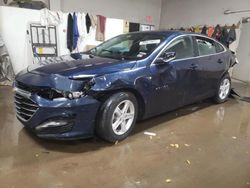 Salvage cars for sale from Copart Elgin, IL: 2022 Chevrolet Malibu LT