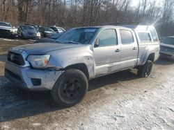 Salvage trucks for sale at Baltimore, MD auction: 2015 Toyota Tacoma Double Cab Long BED