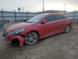 Salvage cars for sale from Copart Chicago Heights, IL: 2019 Hyundai Sonata Limited