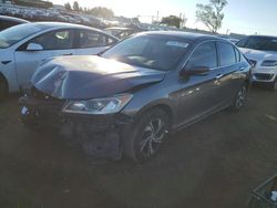 Salvage cars for sale from Copart American Canyon, CA: 2016 Honda Accord LX