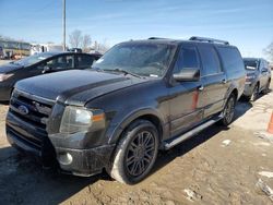 Salvage cars for sale at Pekin, IL auction: 2011 Ford Expedition EL Limited