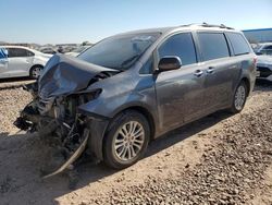 Salvage cars for sale at Phoenix, AZ auction: 2015 Toyota Sienna XLE